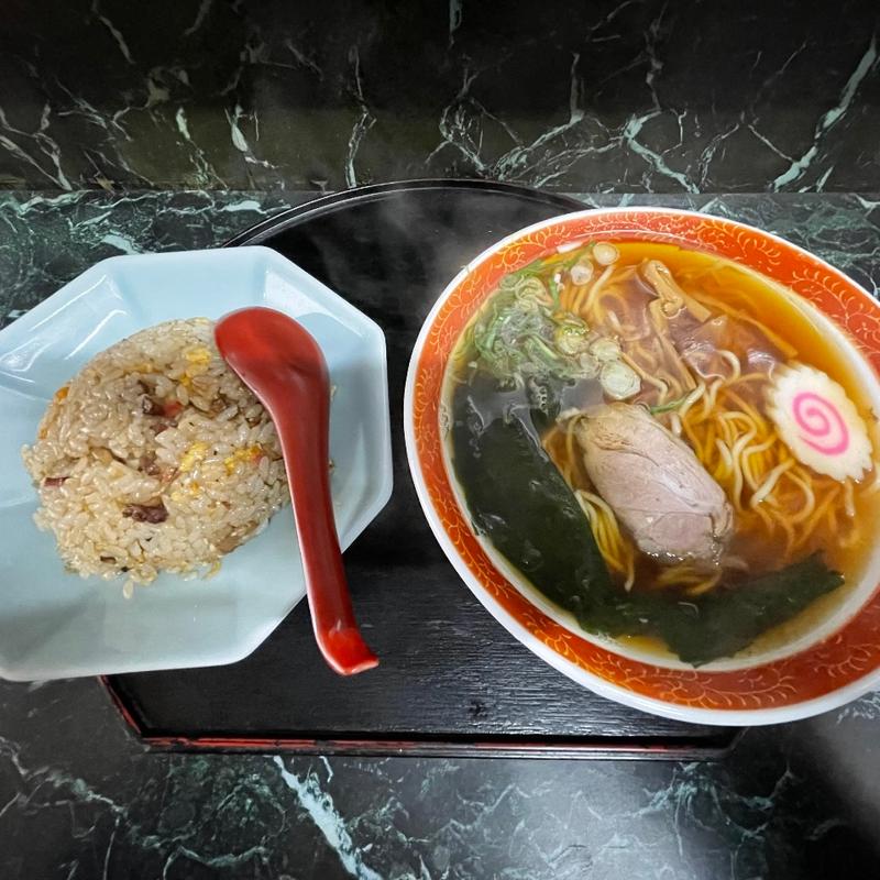 半チャーハン、ラーメンセット(酔月 )