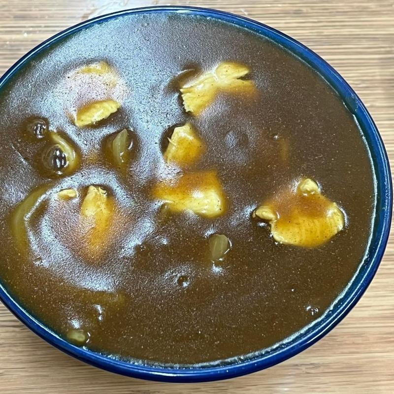 カレー蕎麦(翁そば)