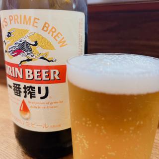 瓶ビール(らぁめん山と樹)