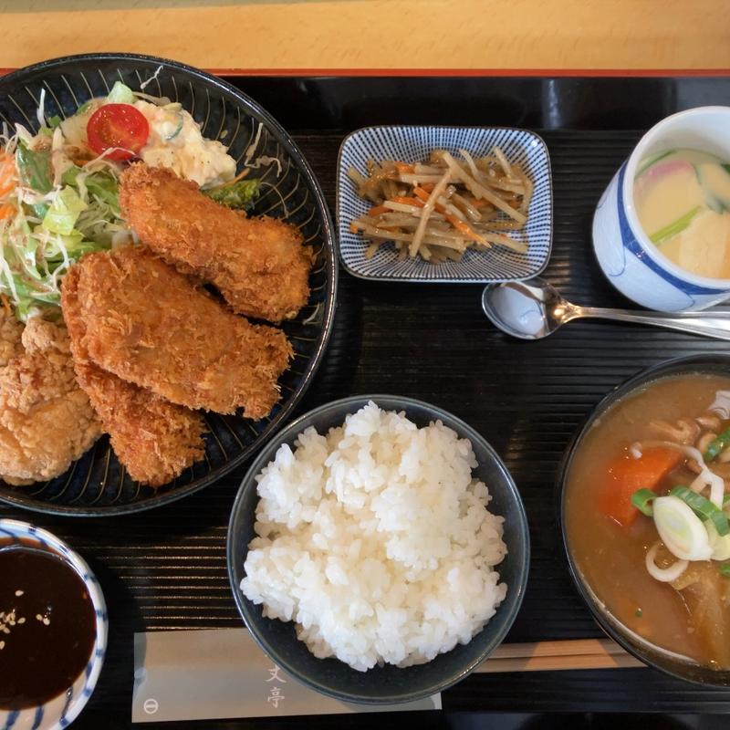 お米が美味しい　ヒレカツ定食(お食事処 範丈亭)