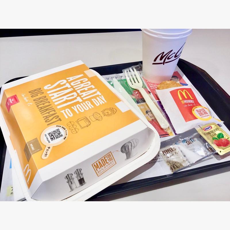 ビッグブレックファスト(マクドナルド ＪＲ野田駅前店)