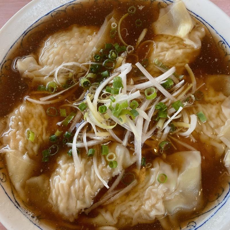 ワンタンラーメン(中華そば満月 ダムズ新発田店 )