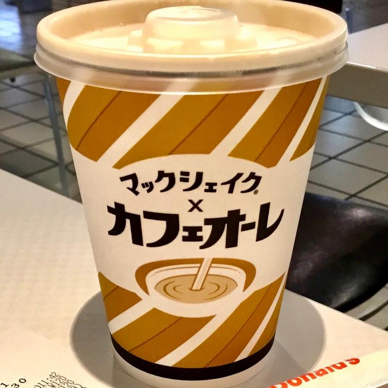 マックシェイク(カフェオーレ)(マクドナルド ＪＲ広島駅店 )