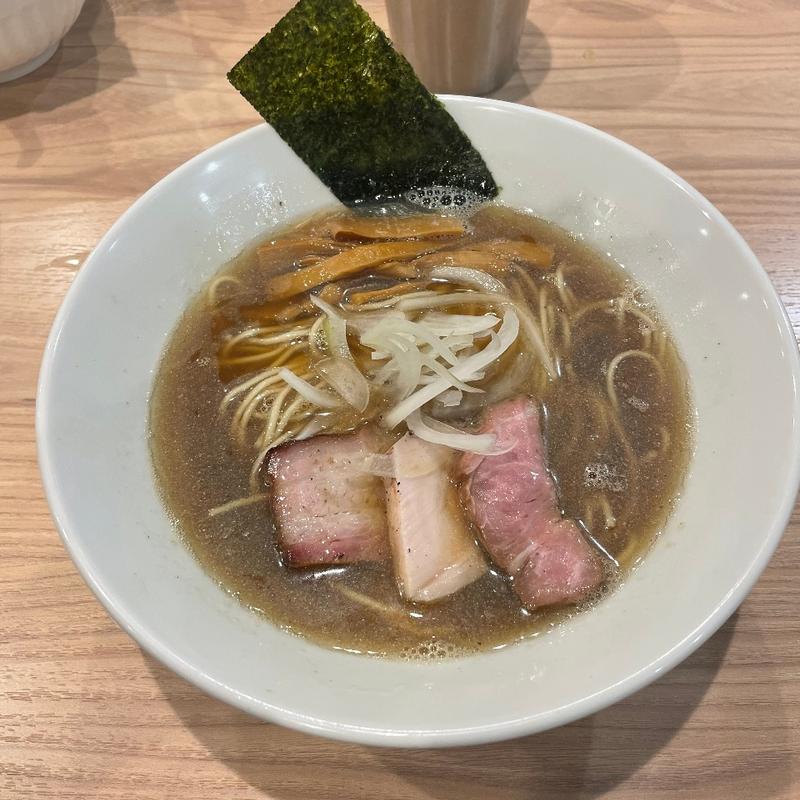 煮干しらぁ麺　和え玉(麺処 にし尾)