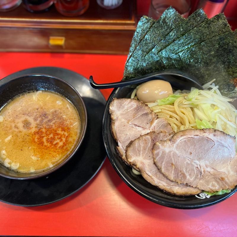 具沢山つけ麺(横浜家系ラーメン 所沢大和家)