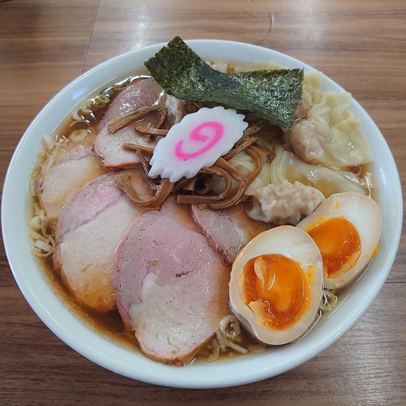 特製中華そば＋大盛り(飯村製作所)