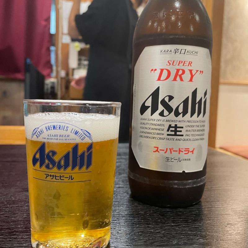 ビール(大)(鰻はし家)