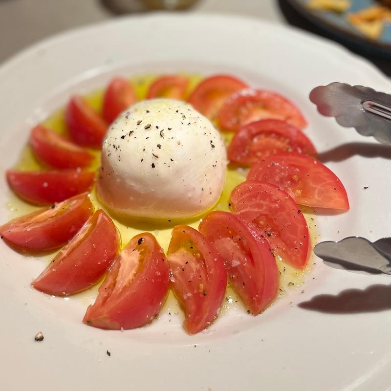 軽井沢産アメーラトマトとブラッターチーズ(THE ALL DAY)