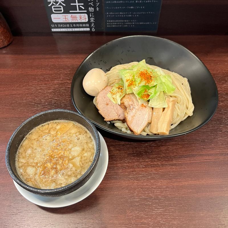 背脂ニンニクつけめん(限定)(麺乃はる)