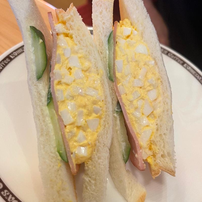 ミニサンド(コメダ珈琲店 三木平田店)