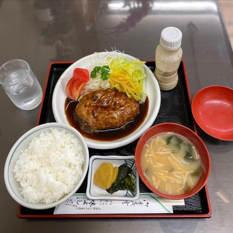 ハンバーグ定食(味よし)