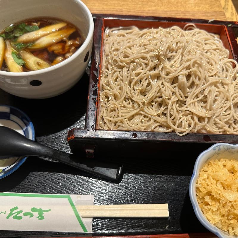 豚たぬきそば(そば処 たつ吉)