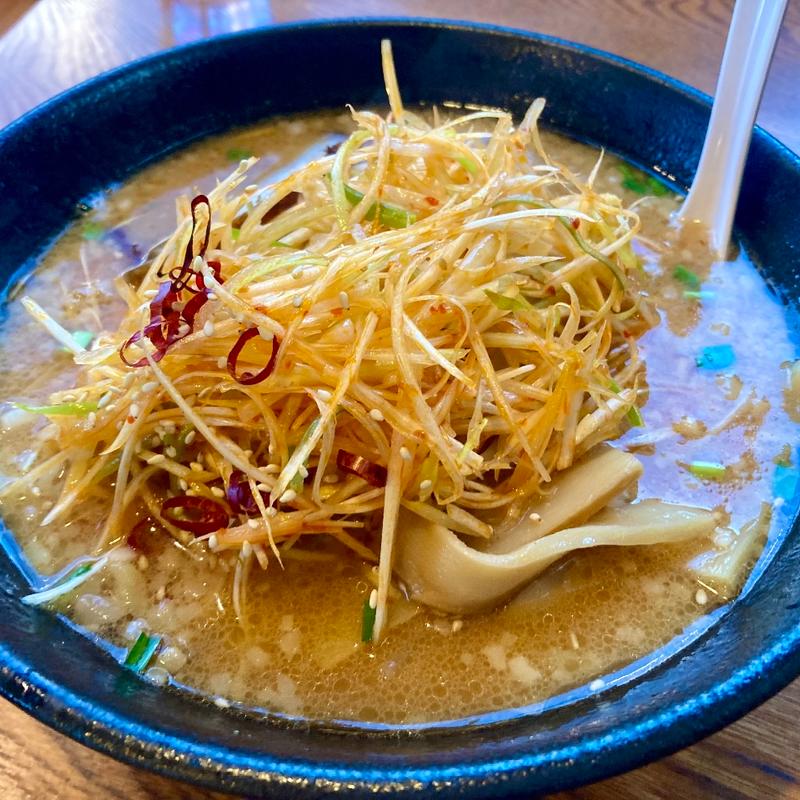 辛ネギ味噌ラーメン(らーめん 梵天 今市店 )