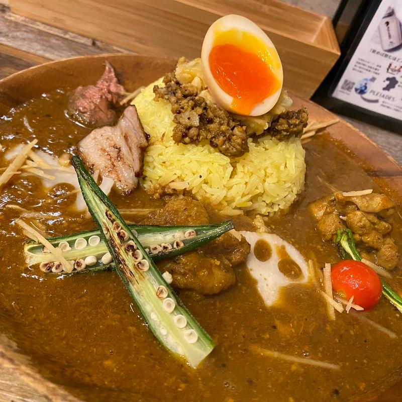 鶏白湯カレー(大名カレー中村屋)