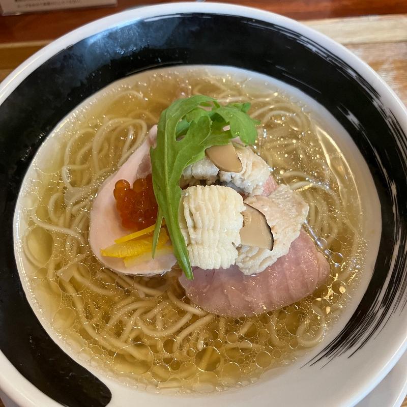 限定　鱧そば(麺処しろくろ)