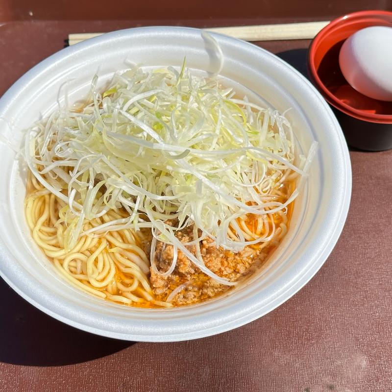 魚介出汁の肉汁醤油らぁめん(研究学園駅前公園)