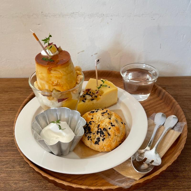 おいもおいもセットとさつまいものチーズケーキ(anzu to momo)