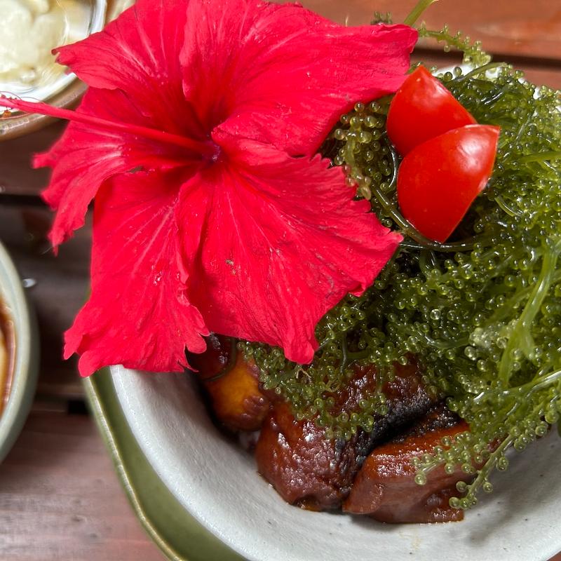 海ぶどう丼(fuu cafe （ふーかふぇ）)