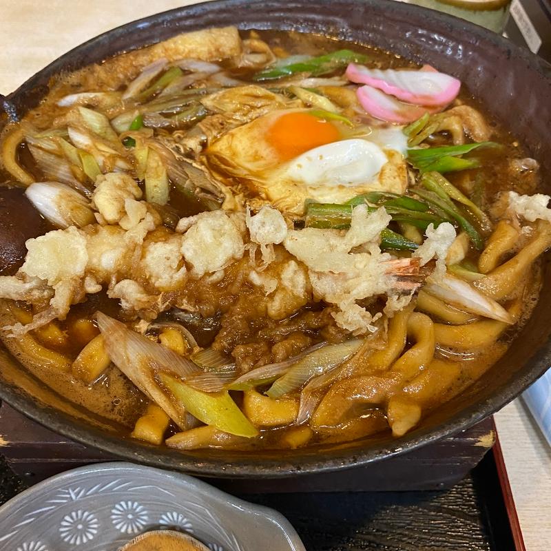 特製味噌煮込みうどん(初海家)