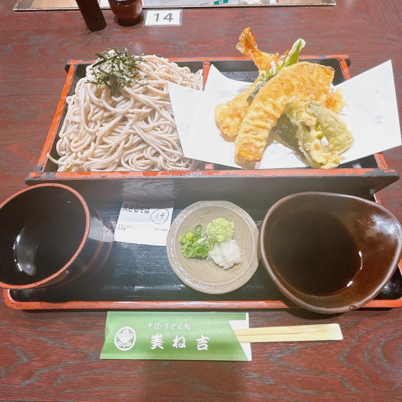 天ざる(うどんそば 美ね吉)