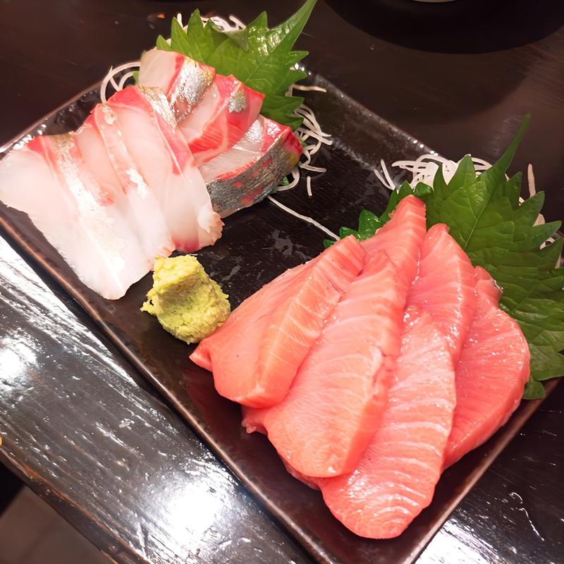 マグロのノウテンとシマアジ(まるうお )