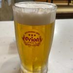 オリオンビール生(真仁屋そば屋 （まーにやーそばや）)