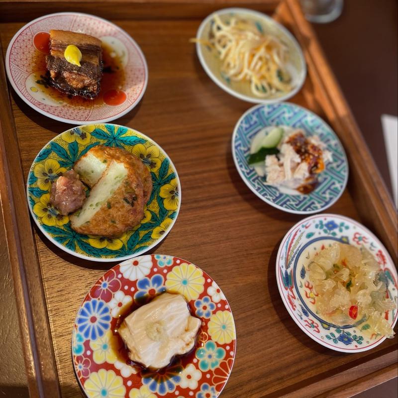 前菜6種(琉球新天地)