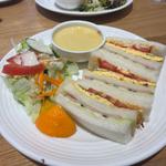 たまごサンドセット(ぱんのいえ 近鉄八尾店)