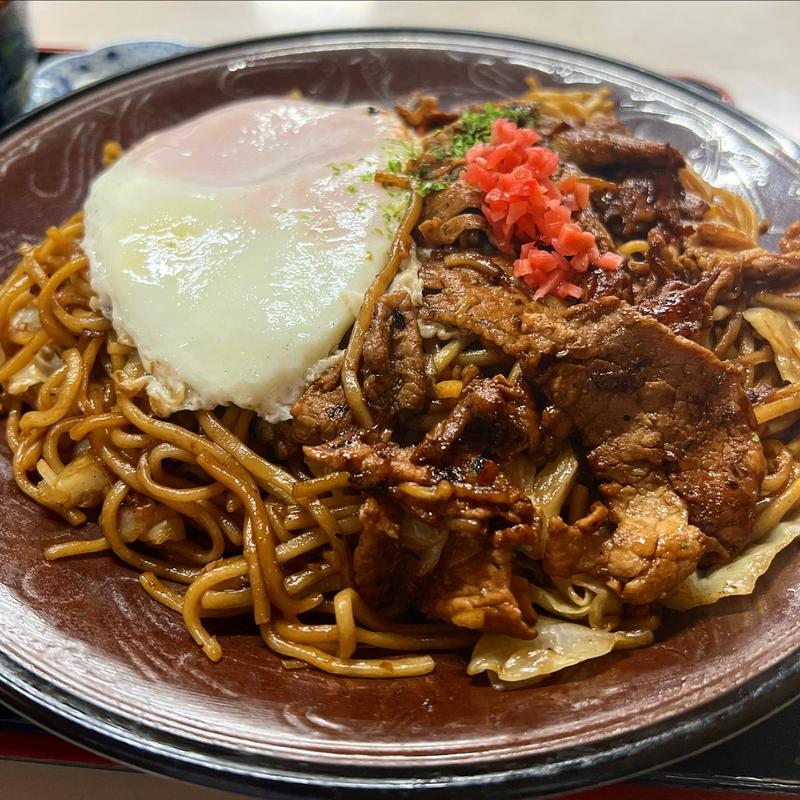 肉玉子焼そば(ちとせ )