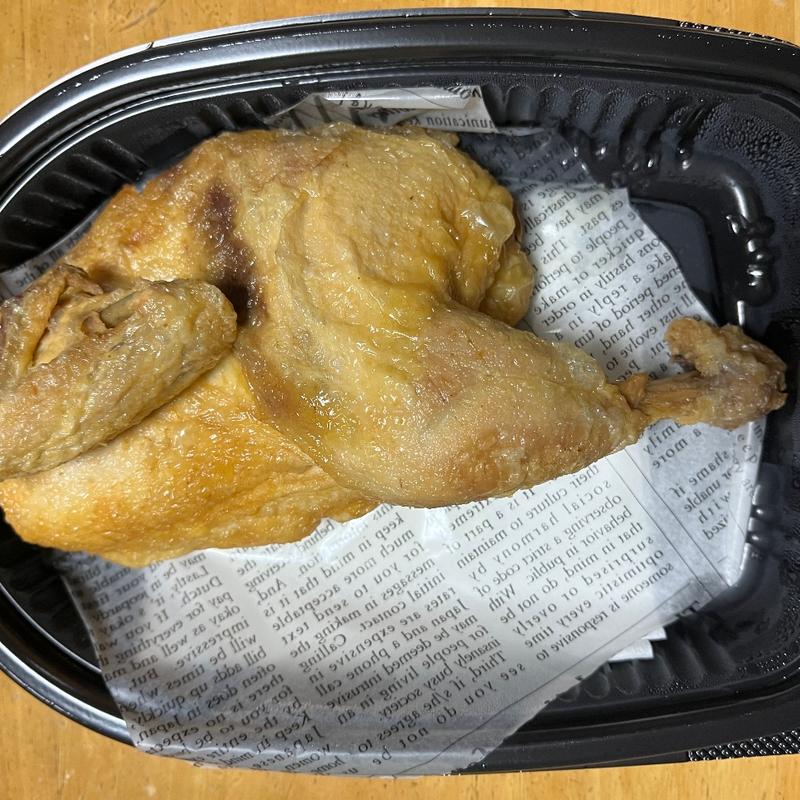 丸鶏半身揚げ(東庄ゴルフ倶楽部レストラン )