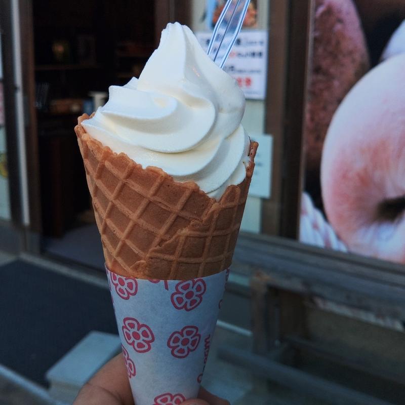 ｢極｣ソフトクリーム(まんま亭　楽 （らん）)