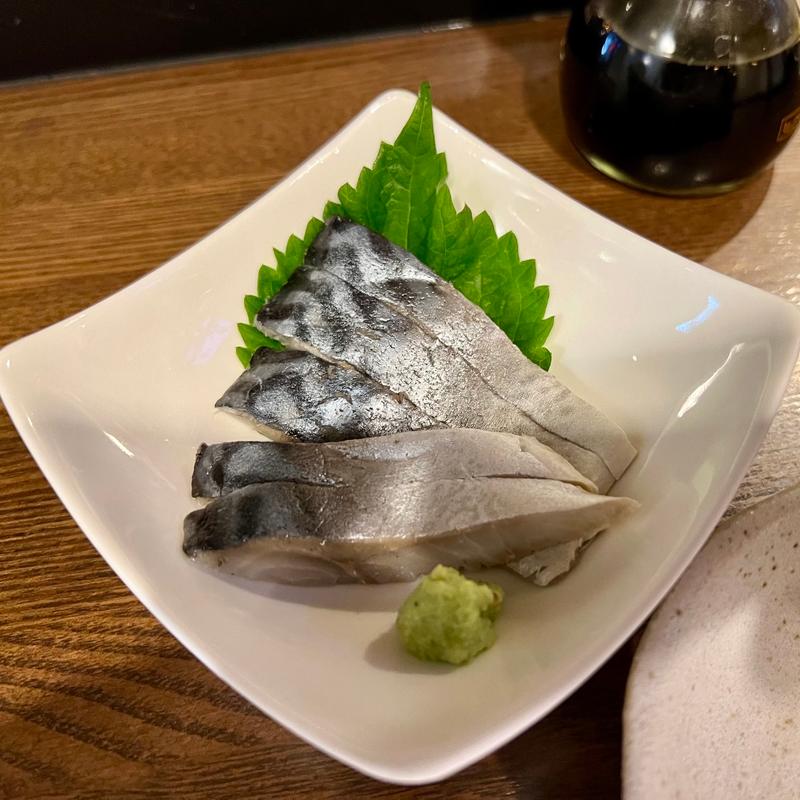 シメサバ(立呑み 源太郎商店)