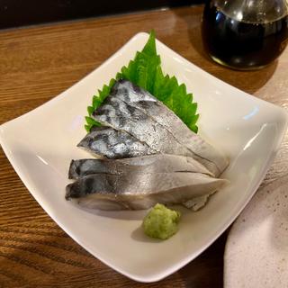 シメサバ(立呑み 源太郎商店)