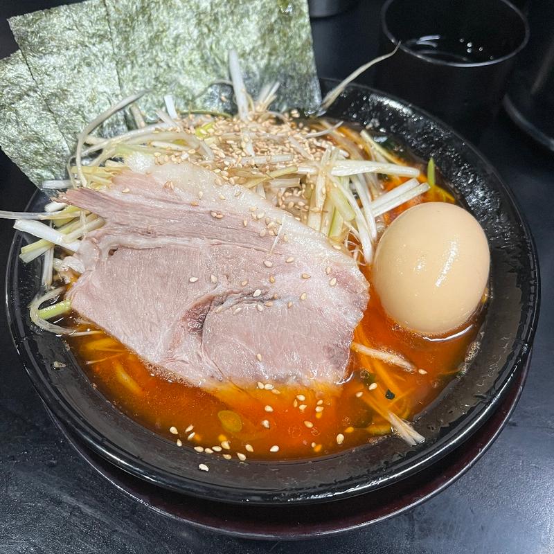 地獄ラーメン(横浜家系ラーメン山崎家)