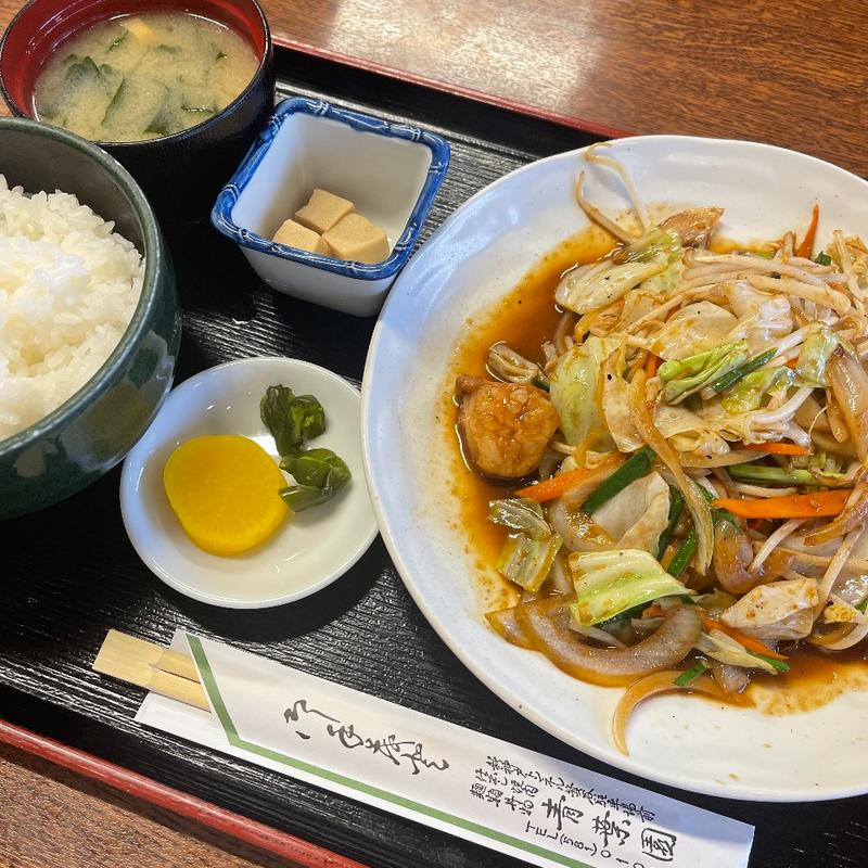 ホルモン定食(青葉園)