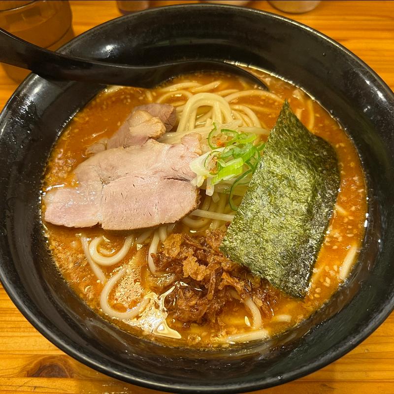 うま辛味噌らあめん(らあめん 一心軒)