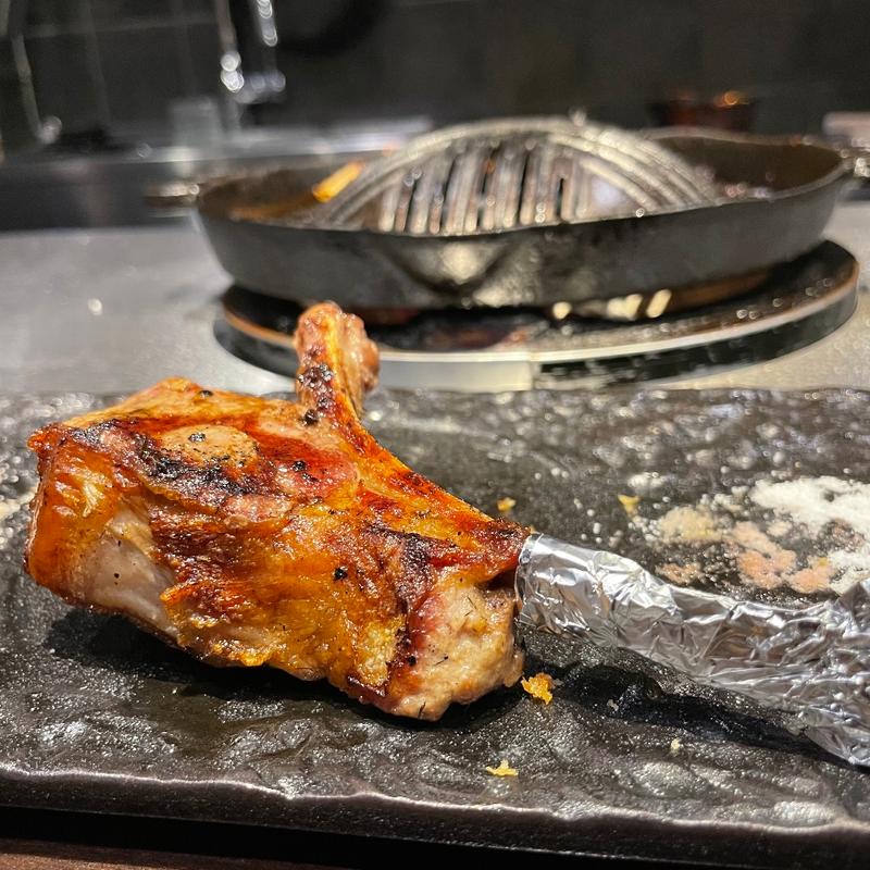 ラムチョップ(炭焼き成吉思汗 いし田 )