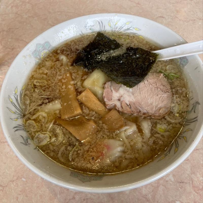 こってりワンタンメン(北珍)