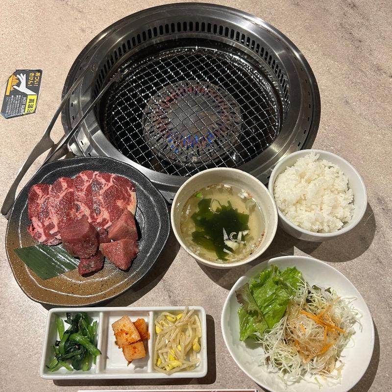 タン塩ランチ（タン尽くし❗️120g）(焼肉桜苑)