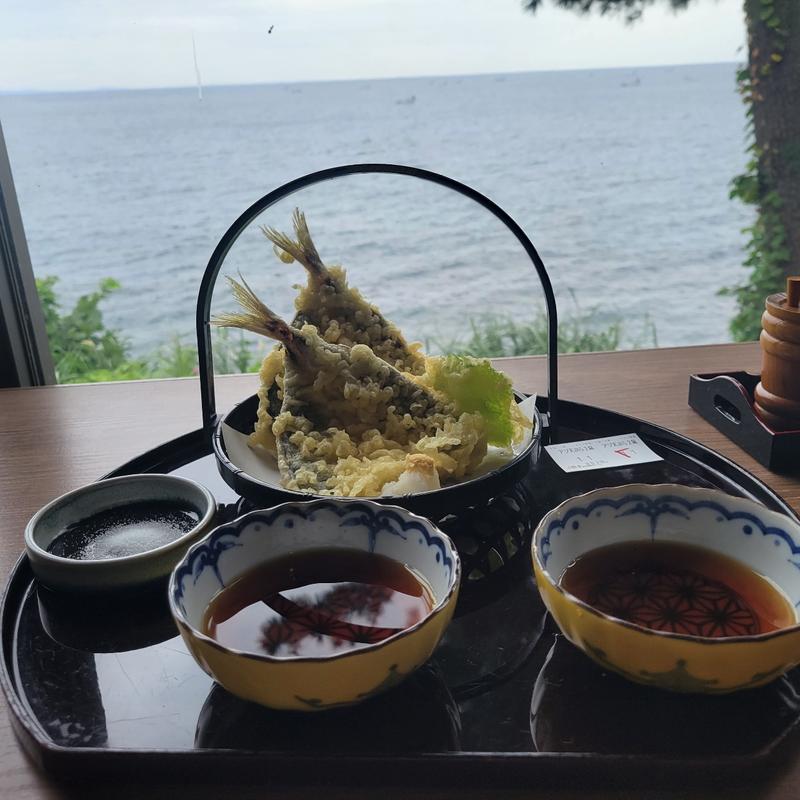 アジの天ぷら(小田原食堂 だん)