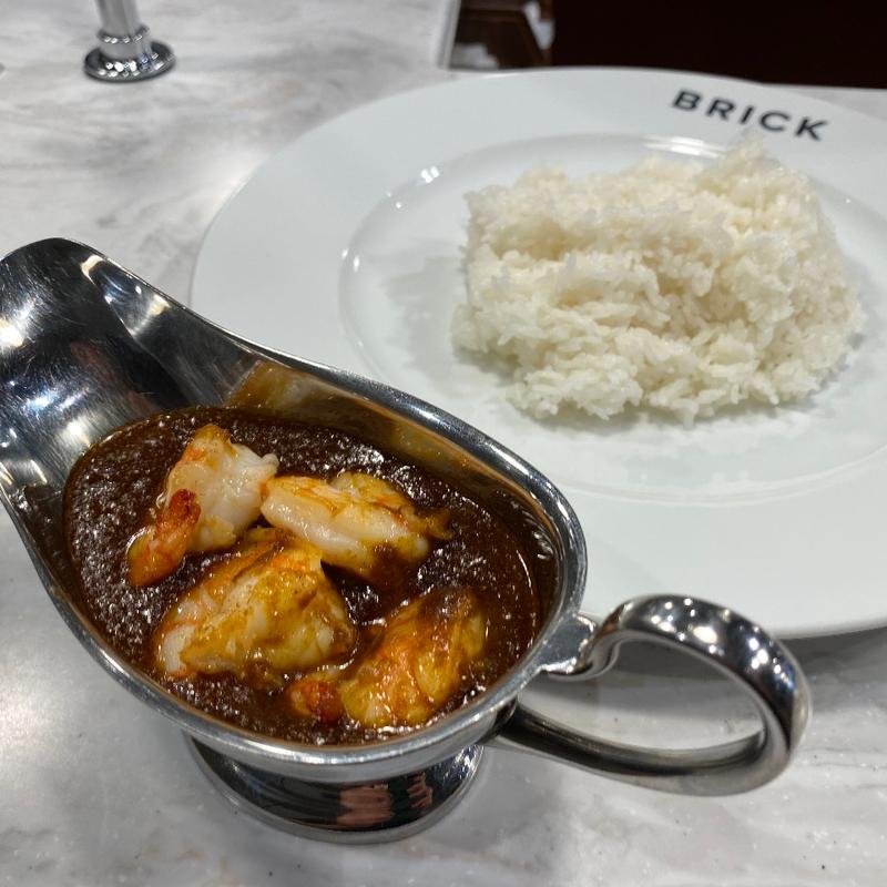 ぷりぷり海老カレー +ブラックタイガー(BRICK(ブリック))