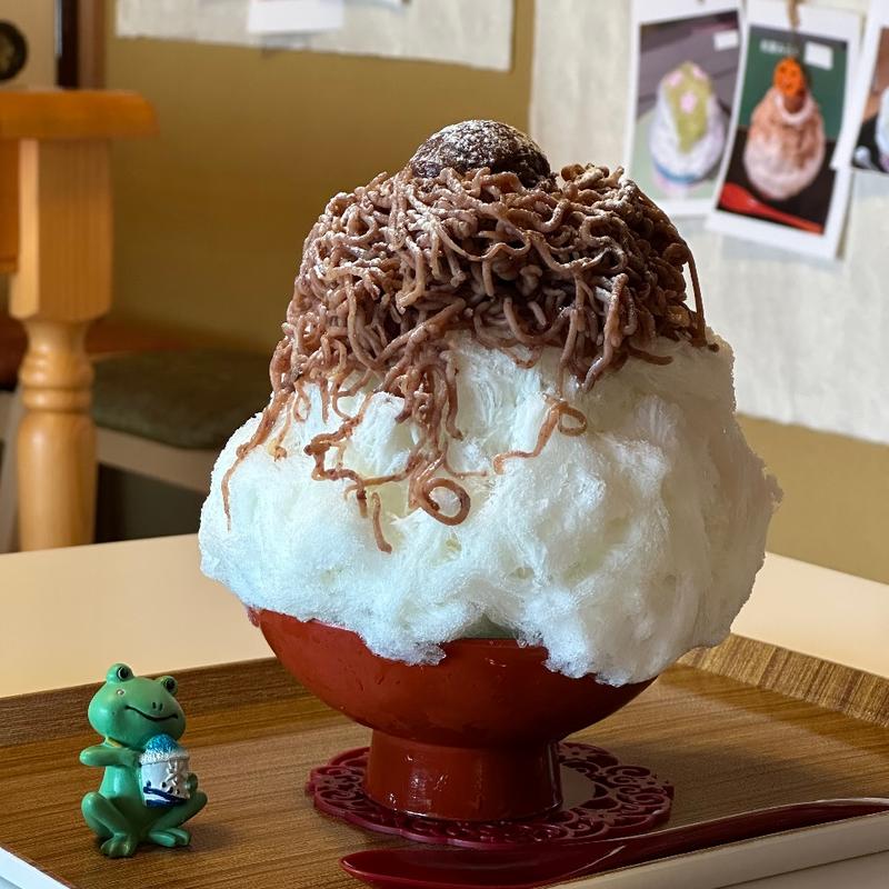 和栗(善光寺縁側カフェ紅谷)