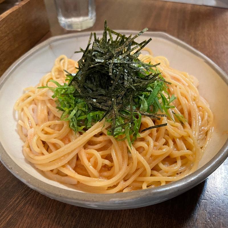 たらこ　イカ　青じそ　辛味プラス(PASTA わざや)