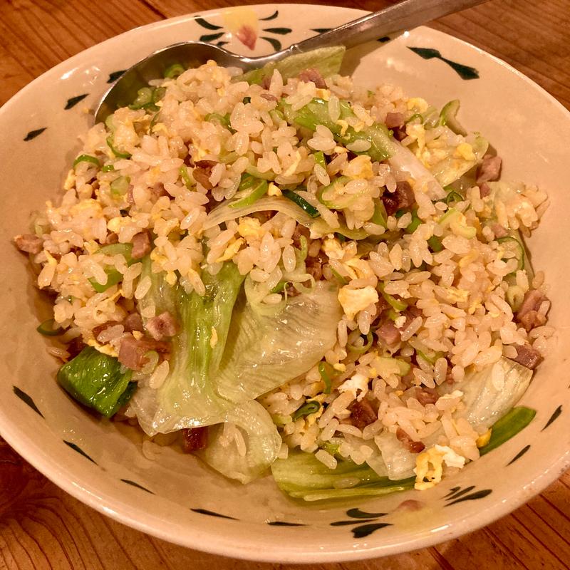 レタスチャーハン(特注)(ISOBE HOUSE)