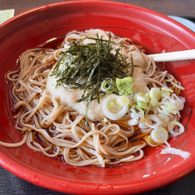 山芋ぶっかけそば(榑木野 松本駅舎店)