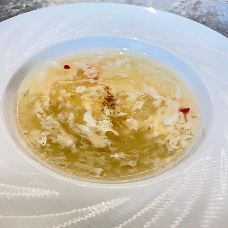 料理長おすすめランチコース～蜜蘭香 全8品～（たらば蟹肉入りふかひれスープ ）(中国料理 梨杏)