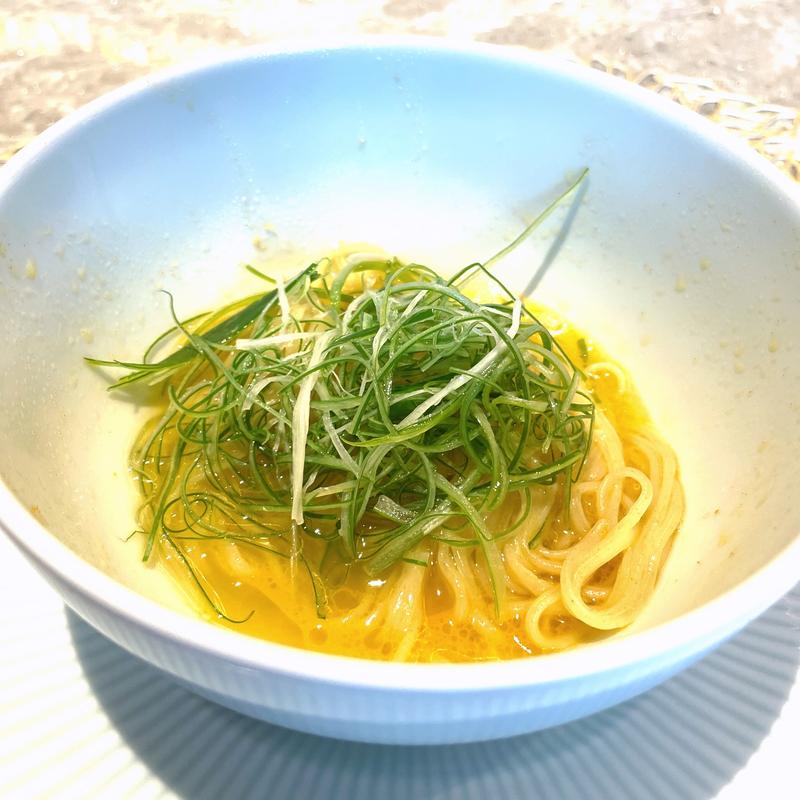 上海蟹味噌入り油そば 柚子胡椒風味 （料理長おすすめランチコース～蜜蘭香 全8品～）(中国料理 梨杏)