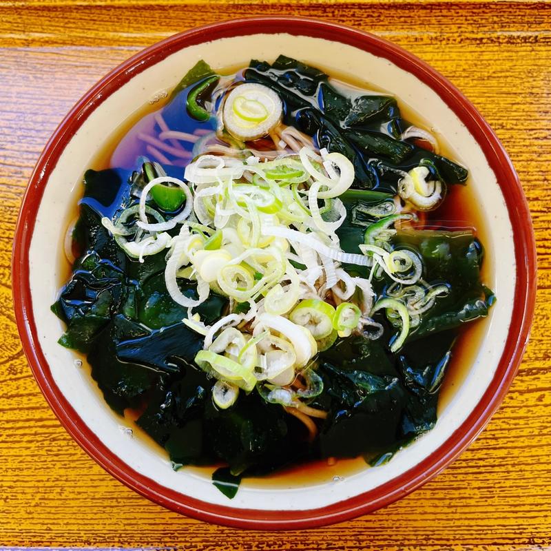 わかめそば(そば処こけし )