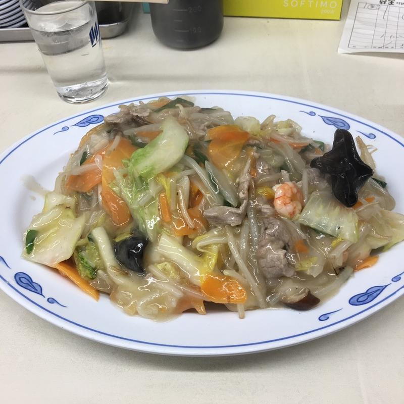 揚げそば(餃子の王将 御影店 )