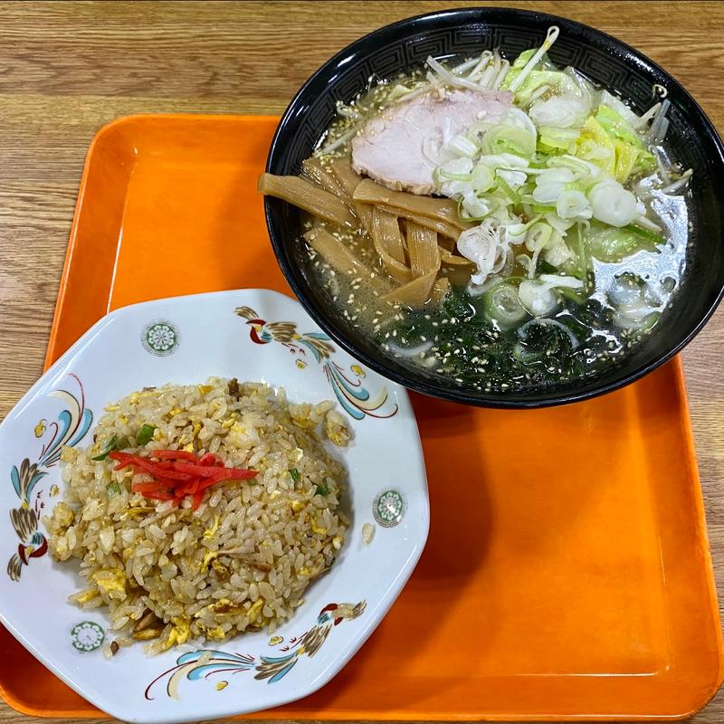 塩ラーメンセット(山忠 弘前中三店 （やまちゅう）)